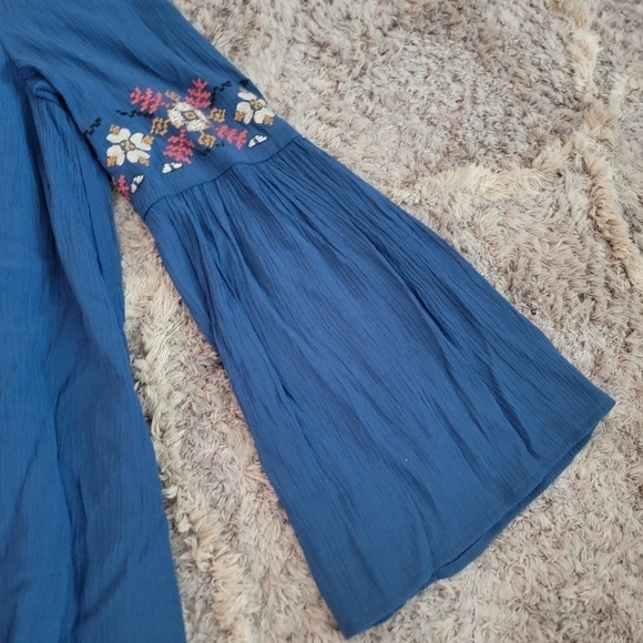 NWT Blue Rain Boho Dress S - Picture 3 of 11